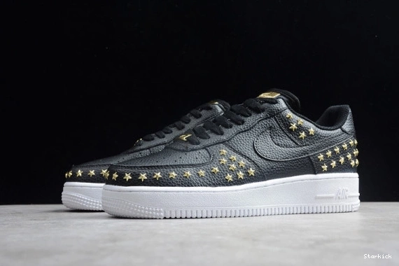 LOW STARS BLACK NIKE AIR 1 AR0639-001 FORCE 0122